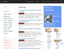 Tablet Screenshot of lampnode.com